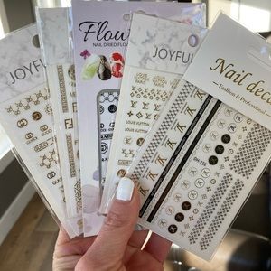 Louis Vuitton Nail Decals